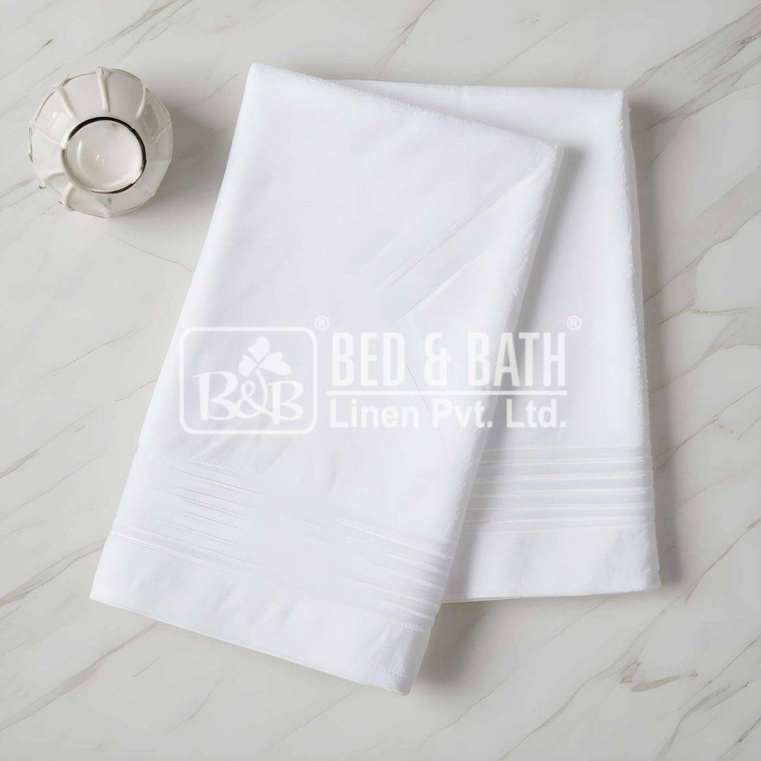 Bath Towels With Border - Image 2